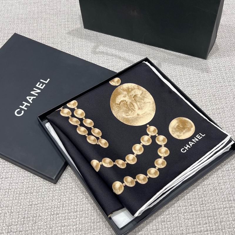 CHanel Silk Scarf 90X90cm E060603